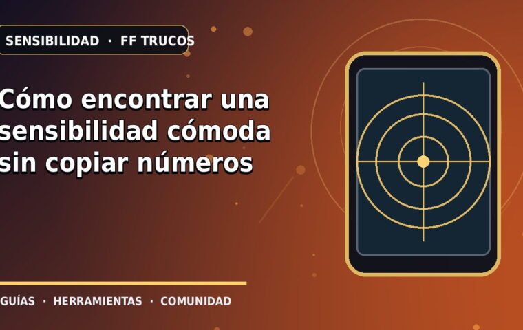 Cómo encontrar una sensibilidad cómoda sin copiar números · ilustración original FF Trucos
