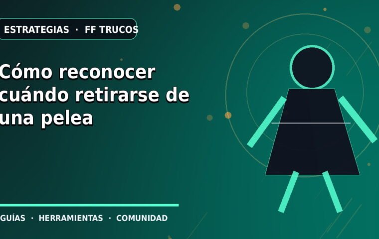 Cómo reconocer cuándo retirarse de una pelea · ilustración original FF Trucos