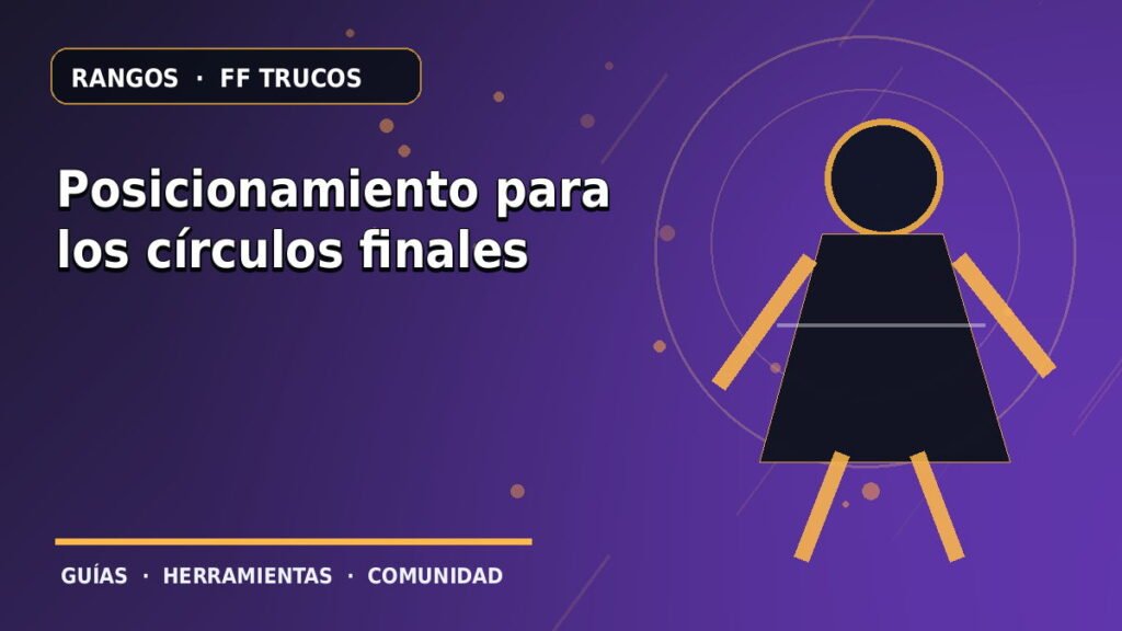 Posicionamiento para los círculos finales · ilustración original FF Trucos