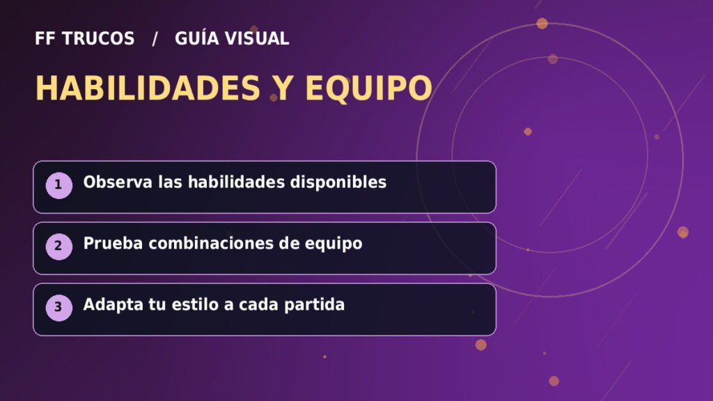 Infografía: Personajes y habilidades