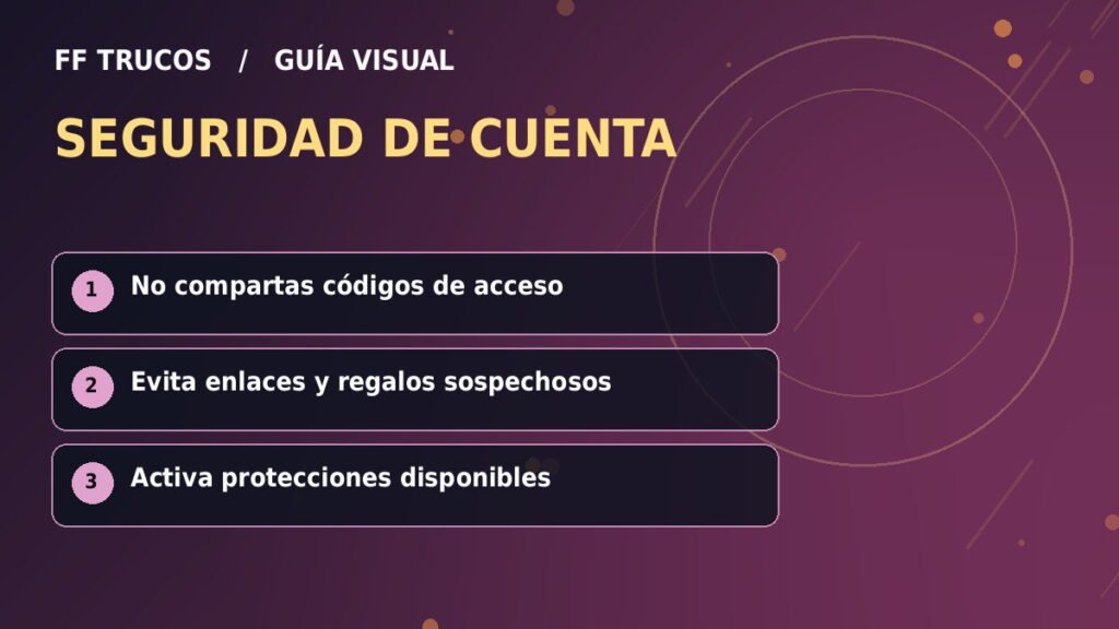 Infografía: Protege tu cuenta